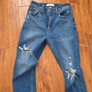 Abercrombie Curve Love Ankle Straight